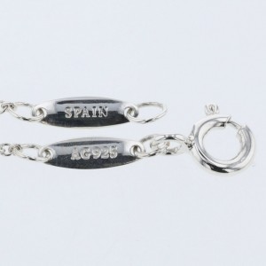 TIFFANY & Co 925 Silver Citrine Bracelet LXGBKT-755