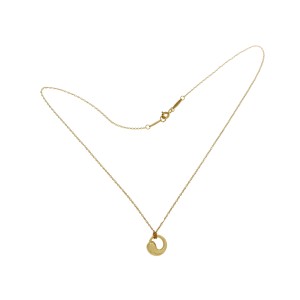 Tiffany & Co. 18K Yellow Gold Peretti Eternal Circle Pendant Necklace 
