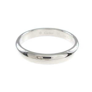 Cartier 950 Platinum wedding Ring LXGYMK-355