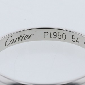 CARTIER 950 Platinum wedding Ring LXGBKT-1109