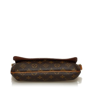 Authenticated Used Louis Vuitton LOUIS VUITTON Musette Tango Monogram  Shoulder Bag Brown Ladies 