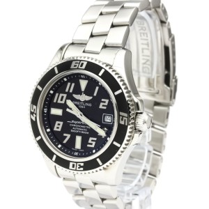 BREITLING SuperOcean 42 Steel Automatic Mens Watch A17364 LXGoodsLE-430