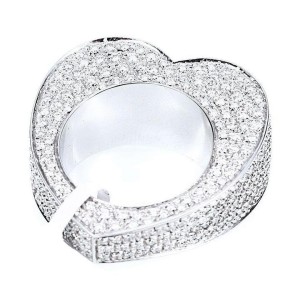 Piaget 18K White Gold Ring Size 8.75 