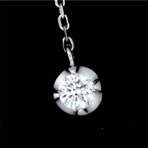 4C 18K white gold Diamond Necklace