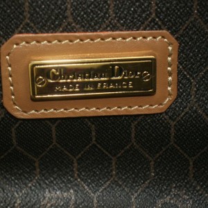 Dior Black x Brown Monogram Trotter Honeycomb Boston Duffle Bag 863186