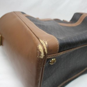 Dior Duffle XL 872262 Black Signature Oblique Monogram Trotter Brown Coated Canvas Weekend/Travel Bag