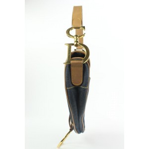Christian Dior Rare Denim Saddle Flap Bag 862743