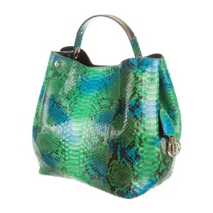 Dior Green Python ific Hobo 2way 3dr1205 Shoulder Bag