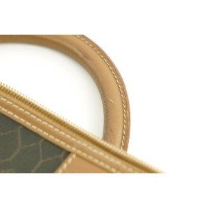 Dior XL Black x Brown Monogram Trotter Honeycomb Tote Bag 574da311