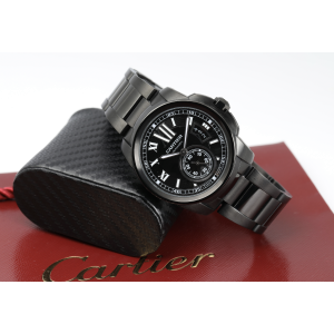 Cartier Calibre de Cartier Black PVD/DLC Men's Watch 