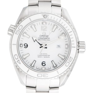 Omega Seamaster Planet Ocean 232.30.38.20.04.001 White Dial Stainless Steel 37.5mm Unisex Watch