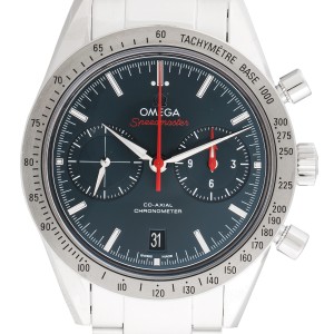 Omega Speedmaster 33110425103001 Chronograph Blue Dial Stainless Steel 41.5mm Mens Watch 