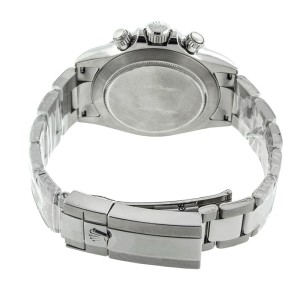 Rolex Stainless Steel Daytona White Dial Watch