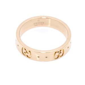 GUCCI 18K Pink Gold ICON Ring