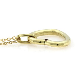 TIFFANY & Co 18K Yellow Gold Necklace LXKG-81