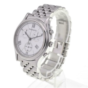 TIFFANY & Co SS Classic Chronograph Quartz Watch LXGJHW-633