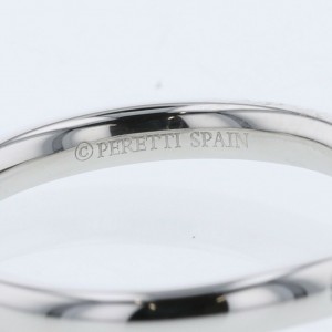 TIFFANY & Co 950 Platinum Stacking band Ring LXGBKT-237