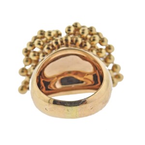 Cartier Draperie de Decolette Gold Cocktail Ring