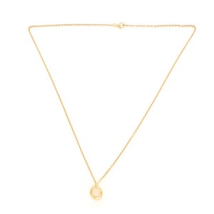 cartier love necklace rose gold