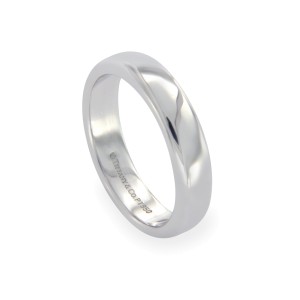Tiffany & Co. 950 Platinum Wedding Ring Size 10