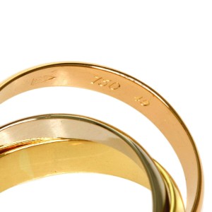CARTIER K18 Yellow Gold/K18 White Goldx18K Pink Gold Ring 