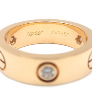 cartier love ring with or without diamond