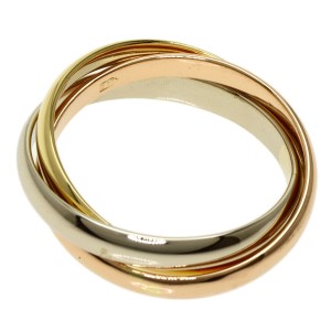 CARTIER Tri-Color Gold Trinity US 4.5 Ring QJLXG-2575