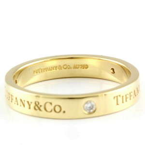 TIFFANY & Co 18K Yellow Gold Ring US