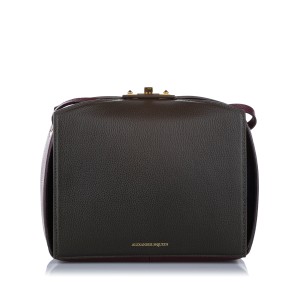 Alexander McQueen Legend Box Leather Shoulder Bag