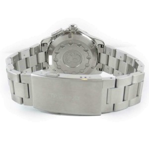 TAG HEUER Stainless steel/Stainless steel Aquaracer alarm watch RCB-41