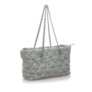 Chanel Paris-Byzance Tweed On Stitch Shoulder Bag