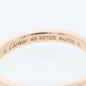 CARTIER 18k Pink Gold Ballerina Wedding Ring LXGBKT-128