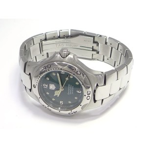 Tag Heuer Kirium WL5112 Stainless Steel Green Dial Automatic 37mm Men's Watch 