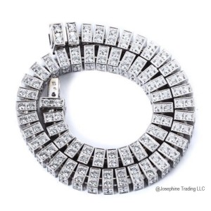 Piaget 18K White Gold Diamonds Bracelet E36566