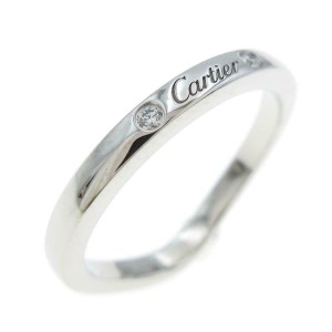Cartier 950 Platinum Ballerina 3P Diamond Ring LXGYMK-704