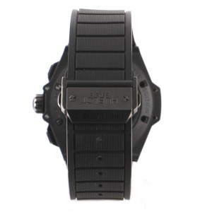 Hublot Big Bang King Power Black Magic Chronograph Automatic Watch Titanium and Ceramic with Carbon and Rubber 48