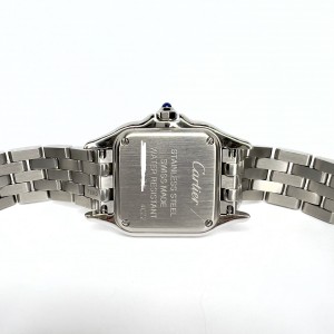 CARTIER PANTHERE 22mm Quartz Steel 0.32TCW DIAMOND Watch