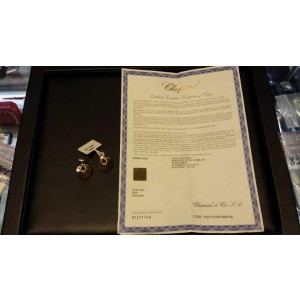 Chopard 839205-5001 18K Rose Gold Diamonds Earrings 