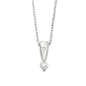 TASAKI 18K white gold Diamond Necklace