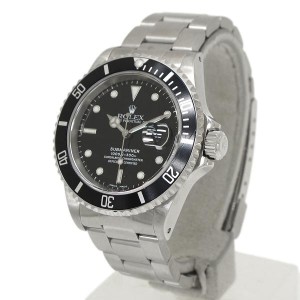 Rolex Submarine 16610 Stainless Steel Black Dial Automatic 40mm Men's Watch