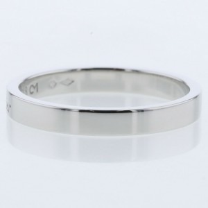 CARTIER 950 Platinum Engraved wedding Ring LXGBKT-1088
