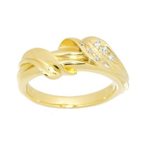 Yves Saint Laurent 18K yellow gold Diamond Ring