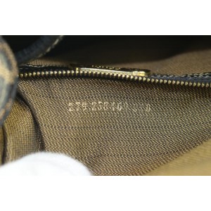 Fendi Tobacco Brown Monogram FF Zucca Backpack 81ff427