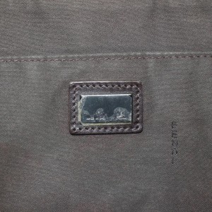 Fendi Dark Brown Monogram FF Roll Tote Bag 863271