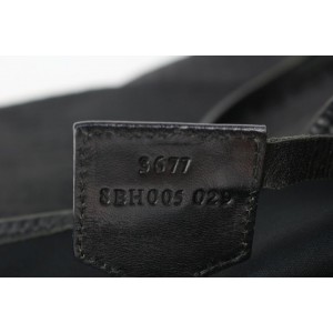 Fendi Black Monogram FF Zucca Roll Shopper Tote Bag 108f14