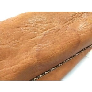 Fendi Spy Hobo Woven Brown Leather 239771