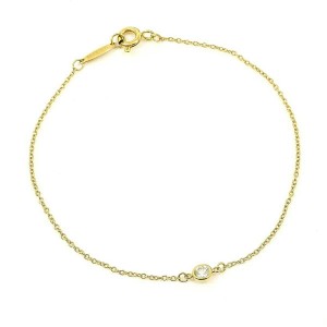 Tiffany & Co 18k Pink Gold Chain Bracelet