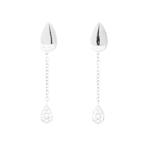 Piaget G38U8300  White Gold Diamond Dangle Earrings