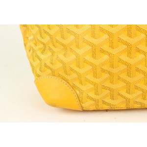 Goyard Goyardine Saint Louis GM Yellow Chevron Tote Bag – Tres Chic Luxury
