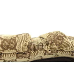 Gucci Brown Monogram GG Belt Bag Fanny Pack Waist Pouch 640ggs317